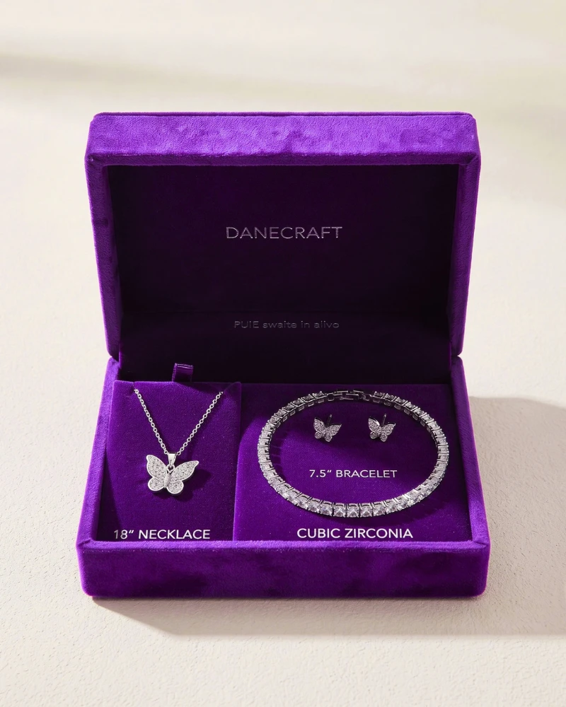 Butterfly Jewelry Set