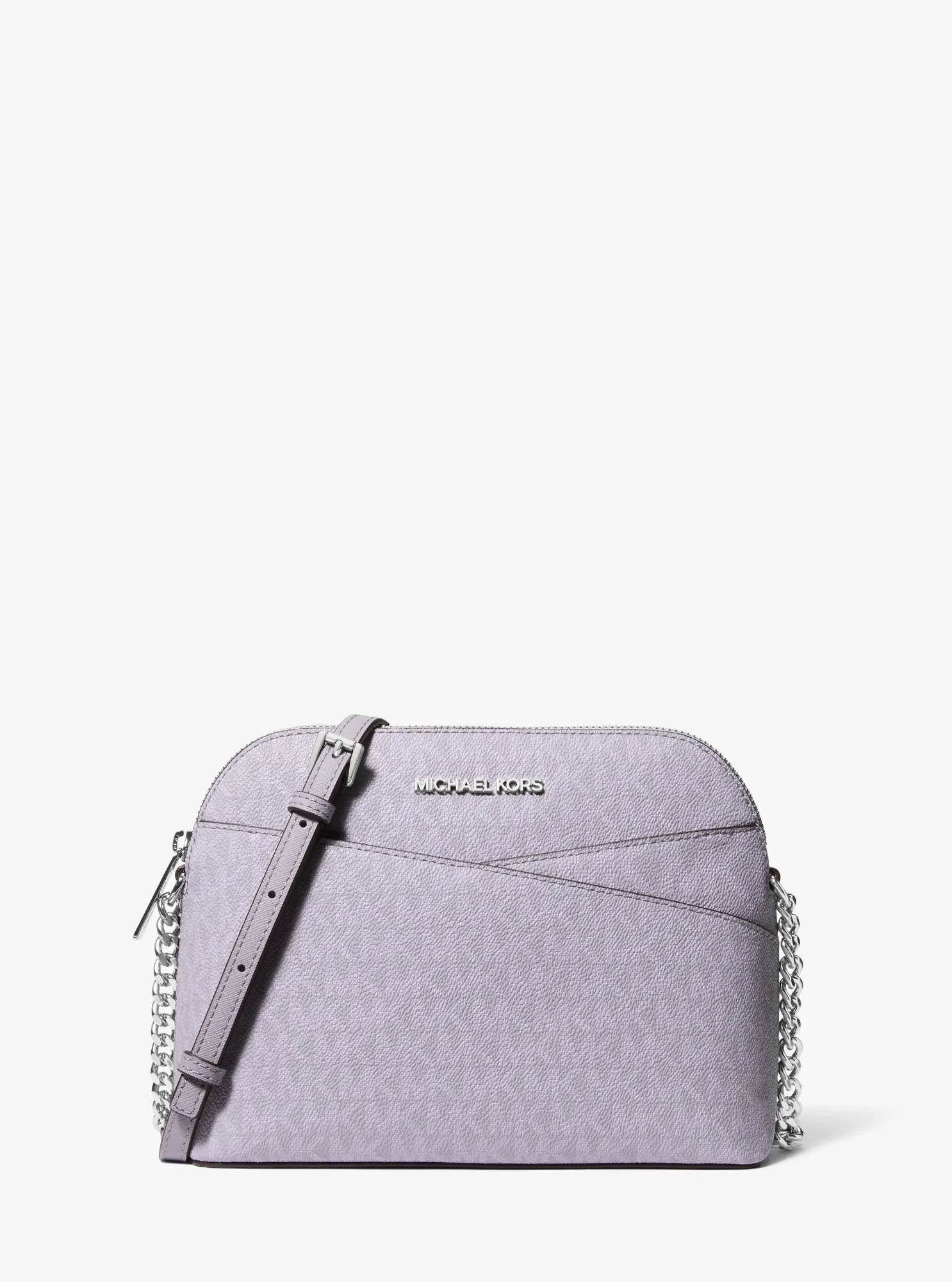 Travel Medium Color-Block Signature Logo Crossbody Bag