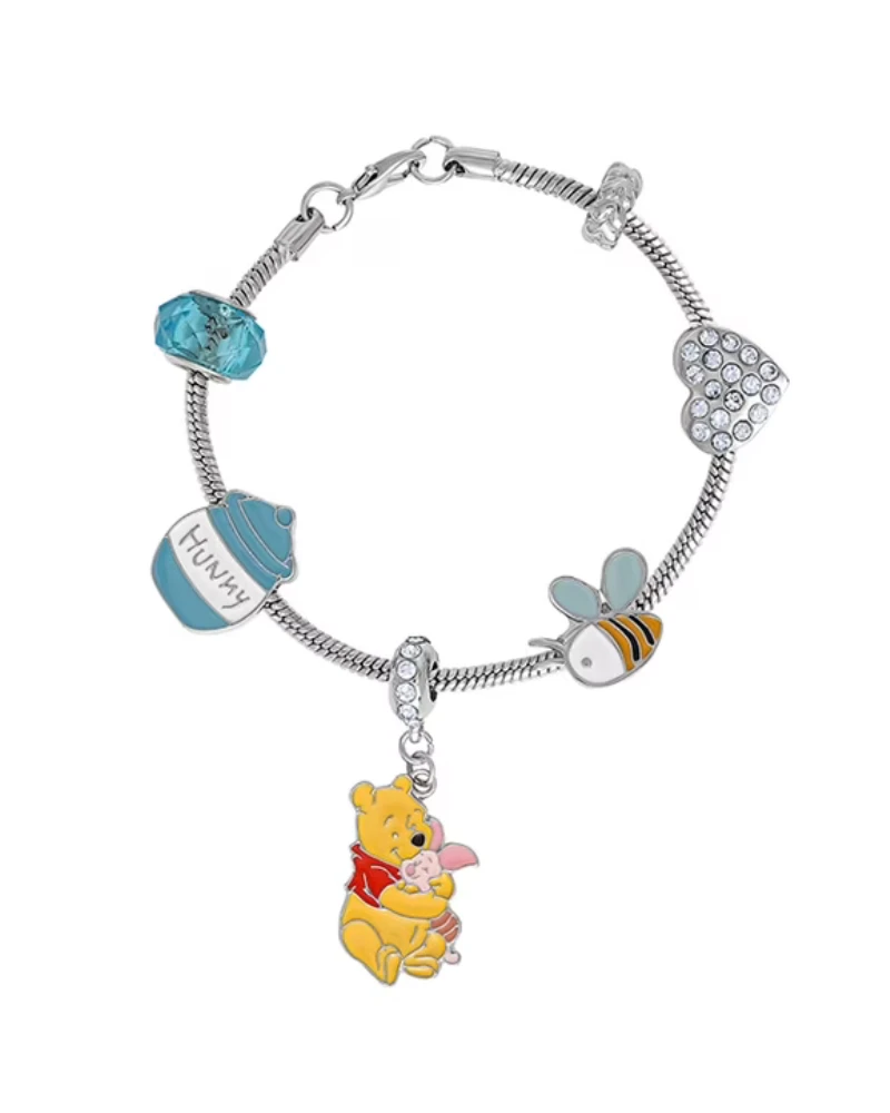 Disney Winnie the Pooh Beaded Charm Bracelet
