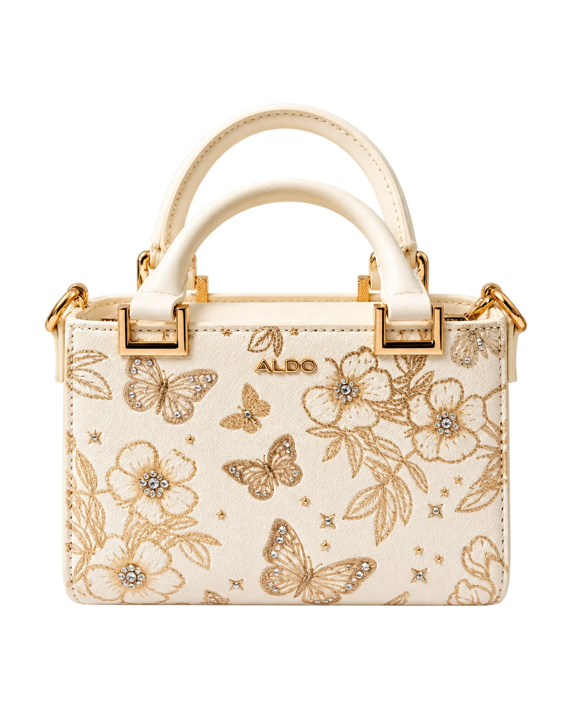 Ivory Bloom Satchel