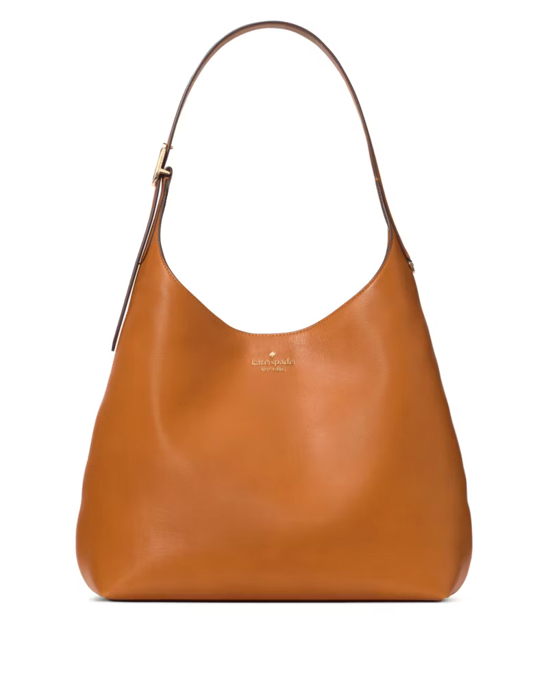454 Smooth Leather Large Shoulder Bag